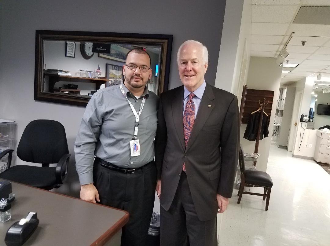 Look who I got to meet.