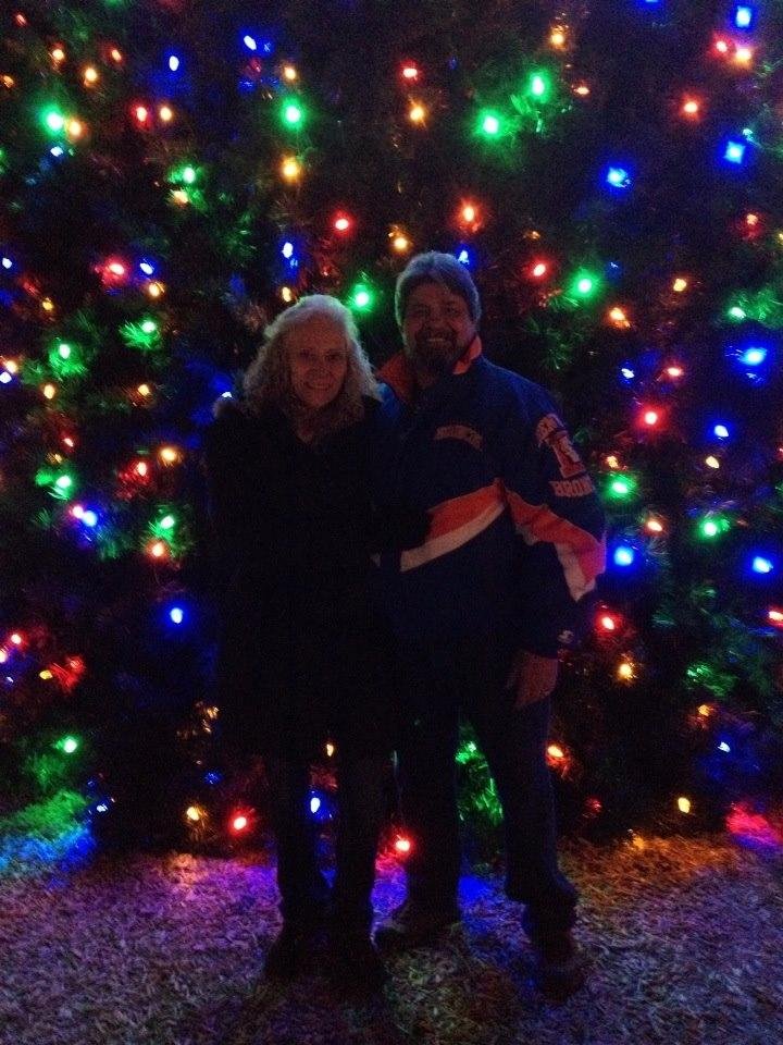 Me and Glenda at the Thornton Winterfest