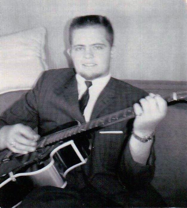 "Love Me Tender...." Yes, GW is not the only one who can play the guitar. Unfortunately he plays it better than me.