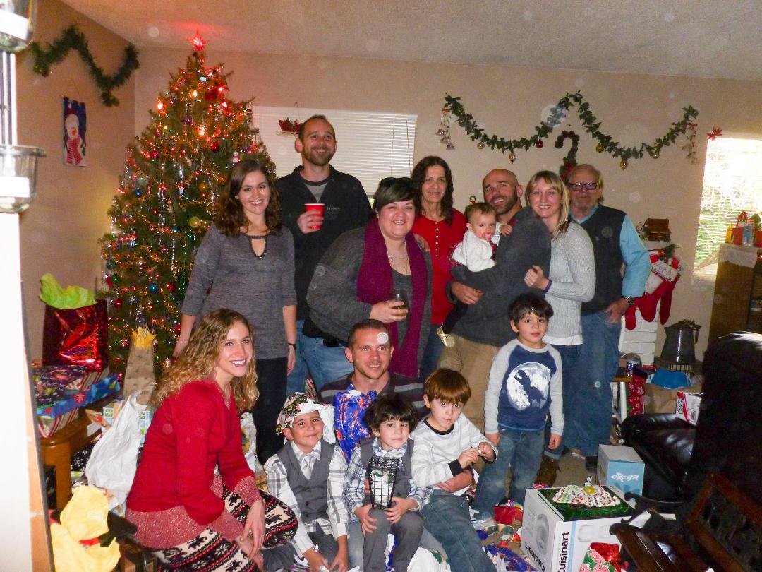 Some of my crew, wives and grandkids