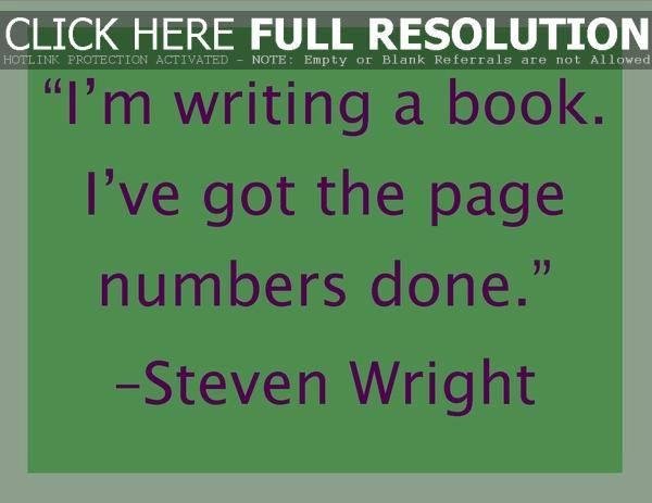 He and I are writing the same book! Mine will be better!