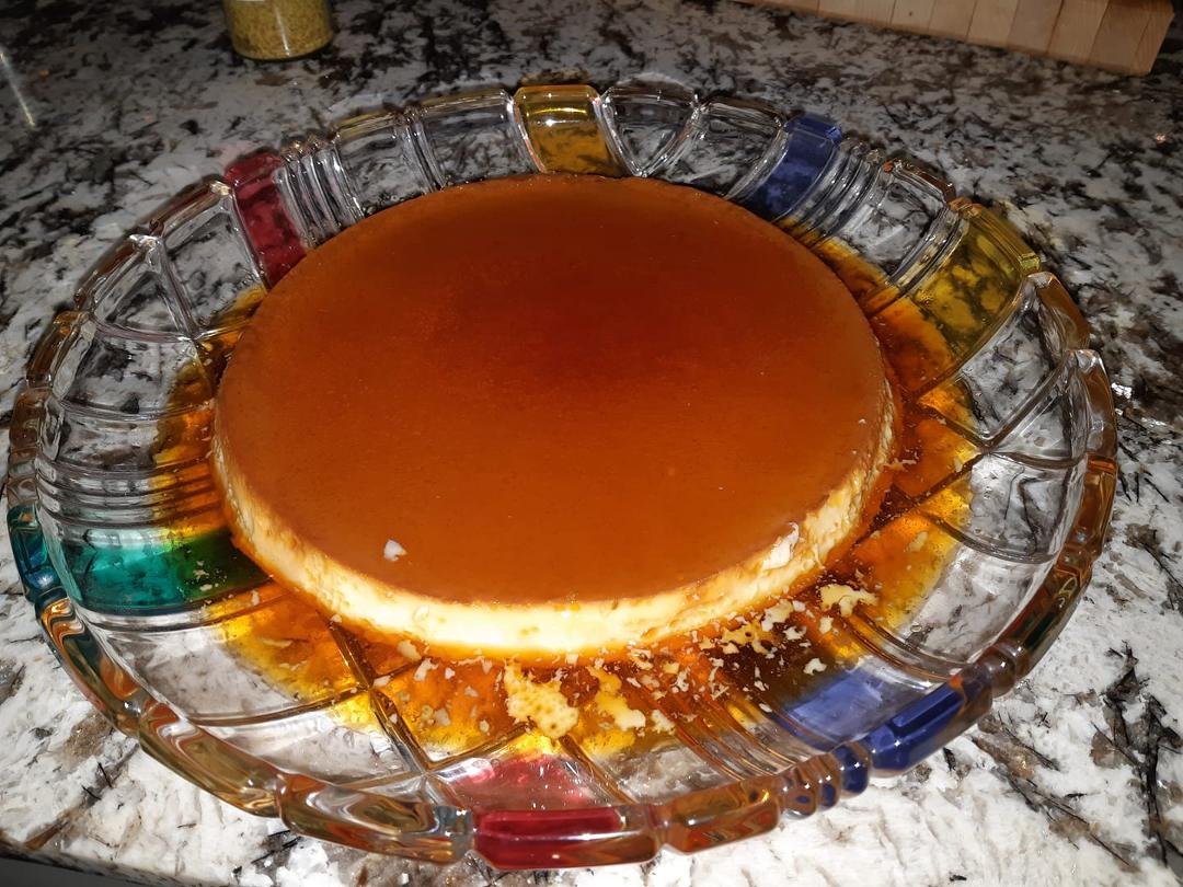 Creme Caramel extraordinaire. Happy New Year from my kitchen to yours.