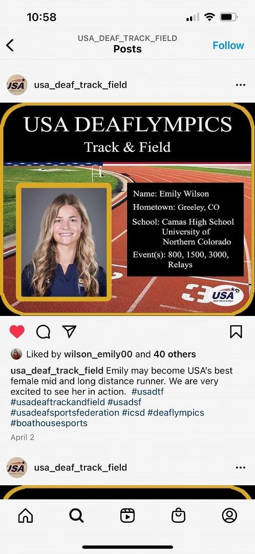 Good luck to our granddaughter Emily in Brazil!