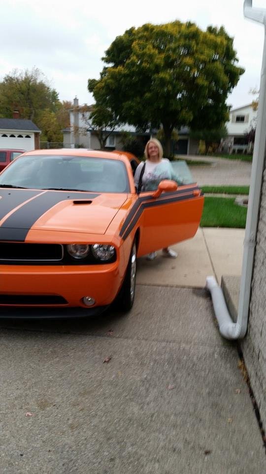 Cheryl Lane-Lanier test driving lol
