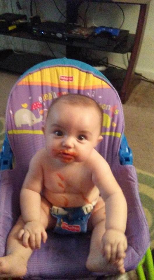 She loves her ravioli
