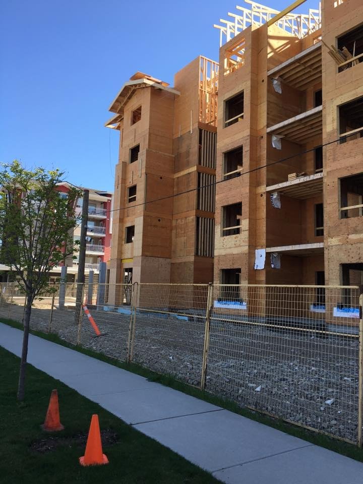 This is the new building Stacey Hawes is hoping to move into when it's finished in late summer or early fall.