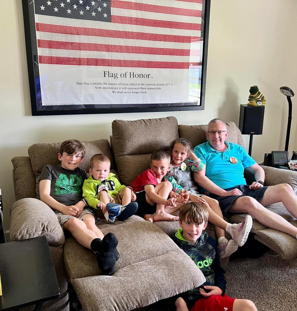 We started out with videos. Tate and Hayden can not be separated. Hunter wants to be with the big boys, Maro and Jax.