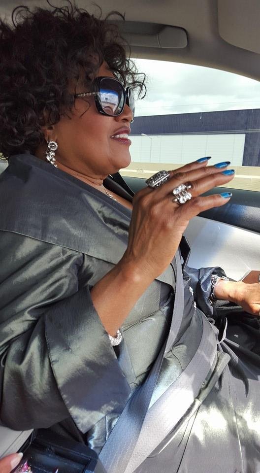 Coming home from church. Happy Easter everyone from hot mama! 😘🔥🔥😍