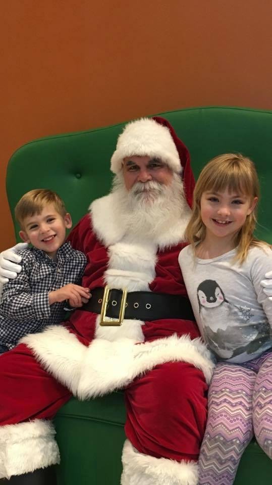 An early visit from Santa