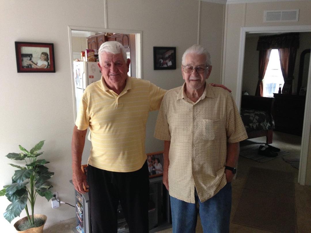 Monroe Baker (Dad) and Pick Hylton