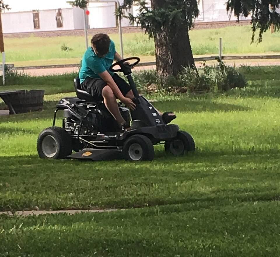 Dylan got a new play toy