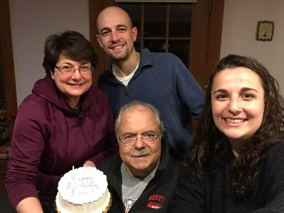 Kicking off the celebration of a special day with the people that mean the most