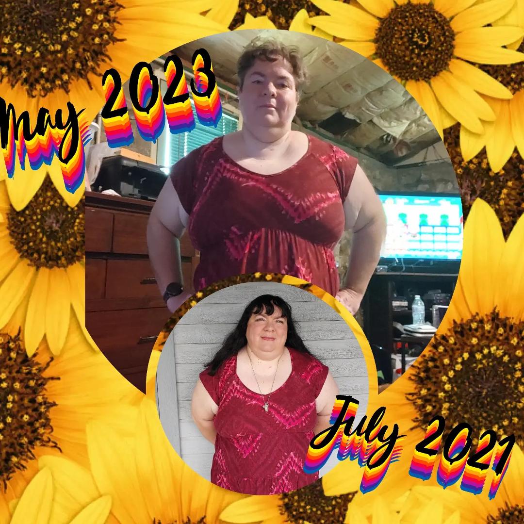 Weight loss journey.