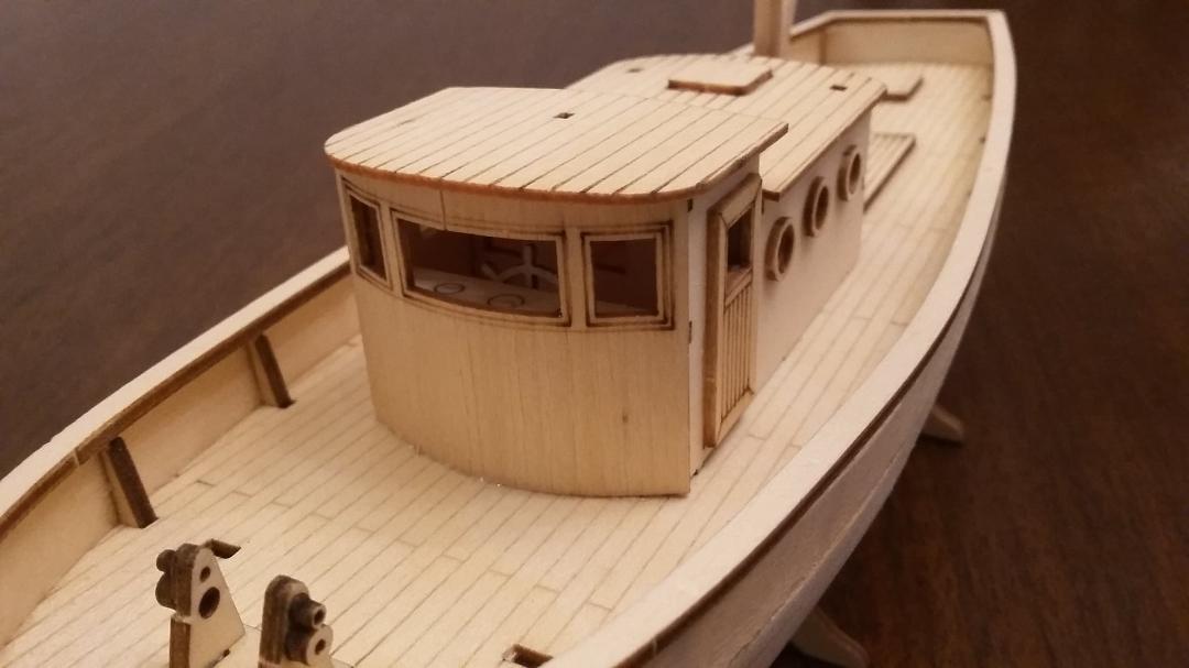 Mac MacArthur's album, Mac's Wooden Model Ship Work