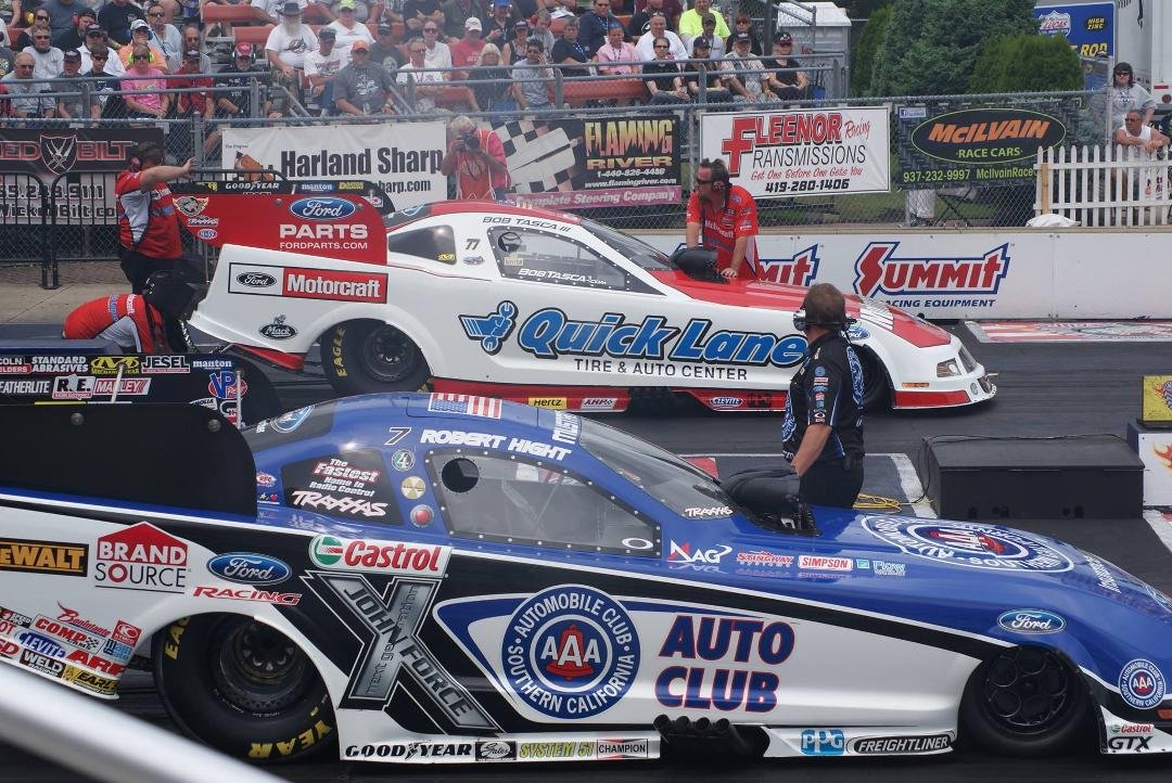 Bob Tasca and Robert Hight