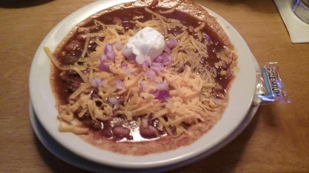 My girl CC loves her chili!