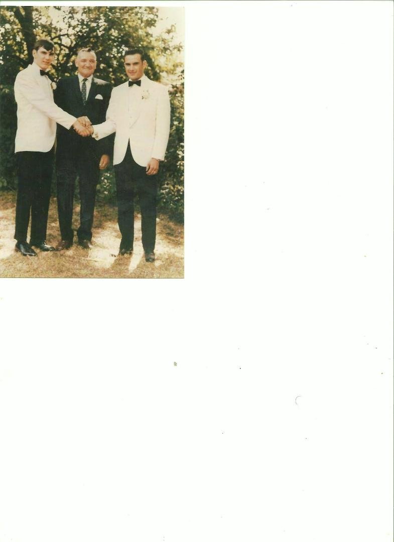Today is a sad day, my cousin Syd will be laid to rest. He passed after a long struggle with heart problems. I wanted to remember some of the good times and will share this picture of Jeff, Uncle Edgar and Syd. We always