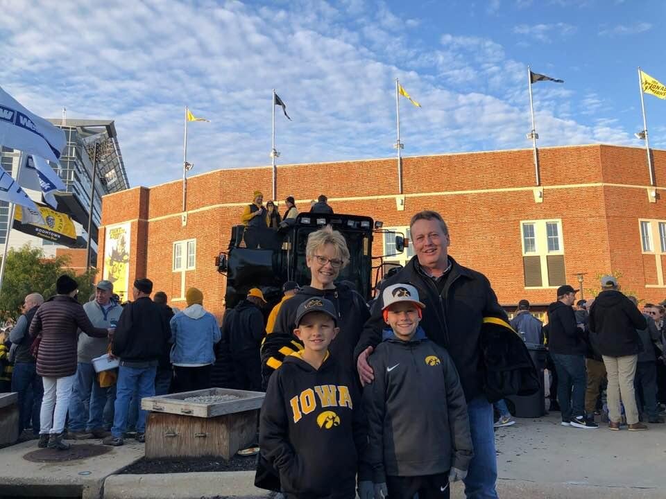 Iowa City fun with the grand kids!