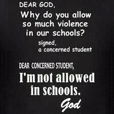 Perhaps this is a message to consider as we pray for the families suffering in Ohio.