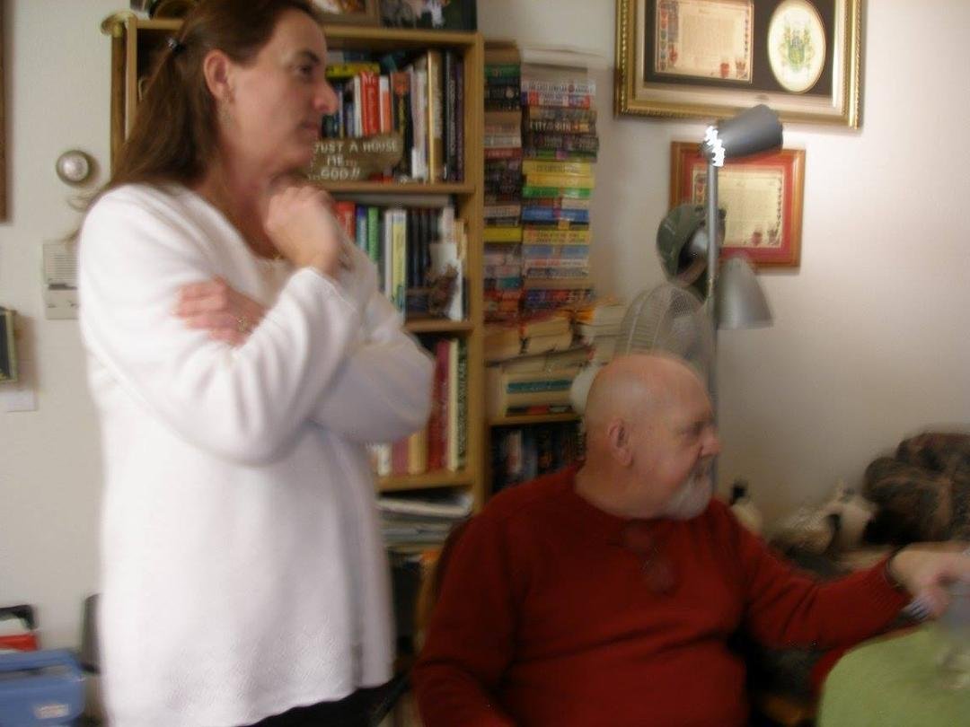 Grandpa hanging in there...