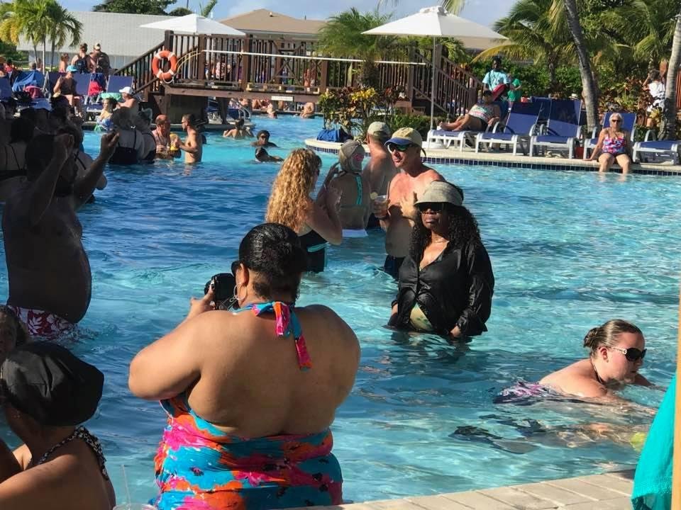 Sandra at Margaritaville at Grand Turk Island