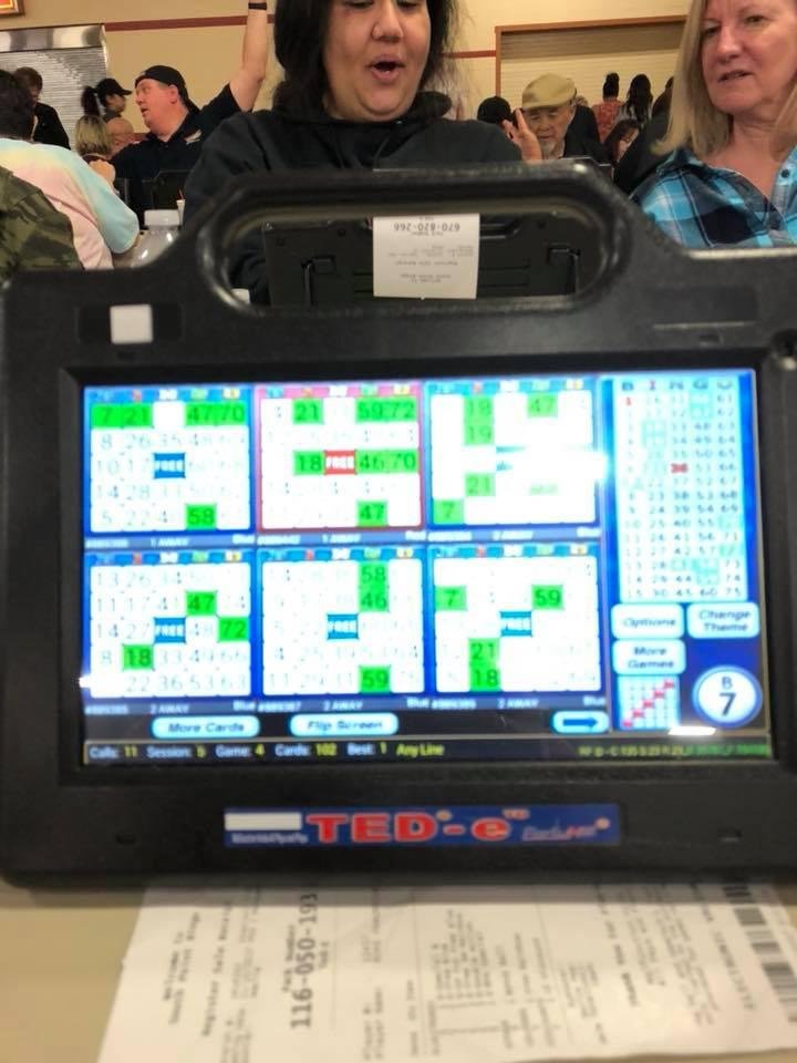 This is an almost win. 2nd card from left.