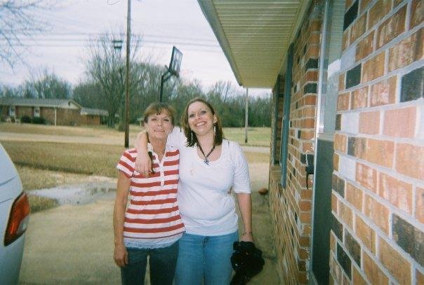 Oldest daughter, Debra and grand daughter Crystal