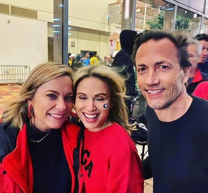 Another acquaintance of Natalie's. Amy Robach and Greg. Lol. Sorry for misspelling Amy's last name