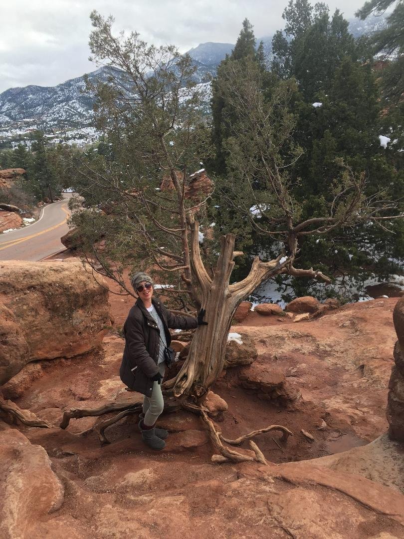 Garden of the Gods with Lori Reeves and Ray Reeves!  Great weekend with wonderful friends!