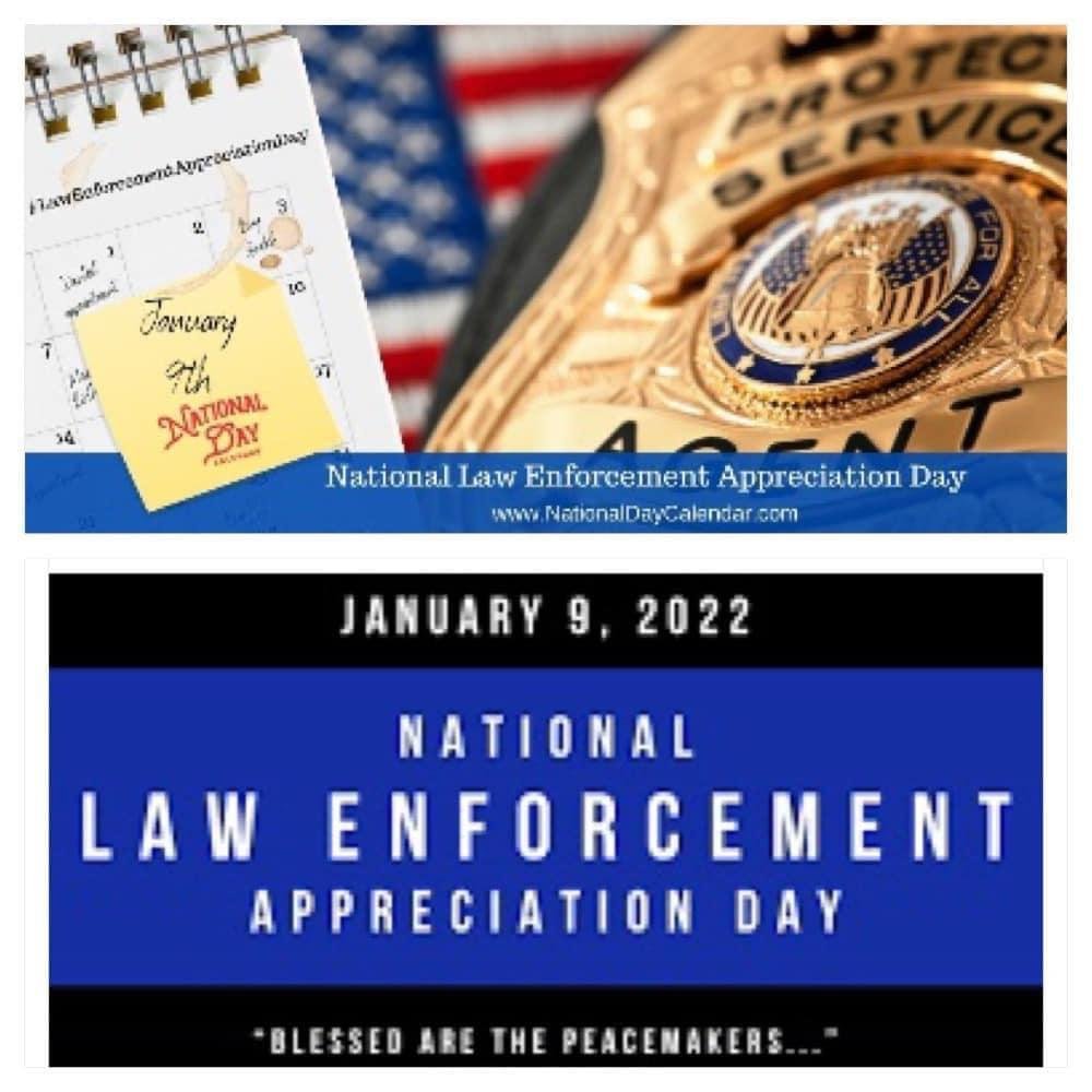 Here’s a BIG THANK YOU! Ian Michael
thank you for being true! Thank you brother-in-law Lloyd Murphy, you have given so very much! To all of your family and friend who are part of law enforcement, here’s to your health an