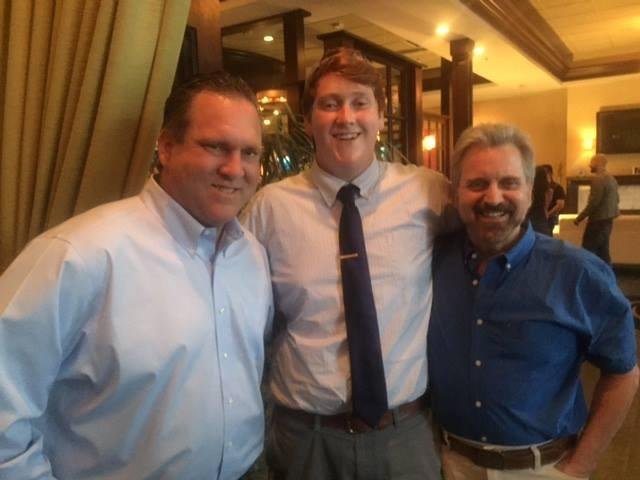 2016 Wilmington High School graduation with three generations of Larry Gordon's
