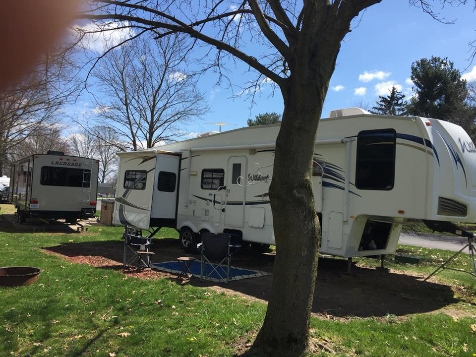 Setting up our summer place.......M&M’s Retreat and Happy Harbor