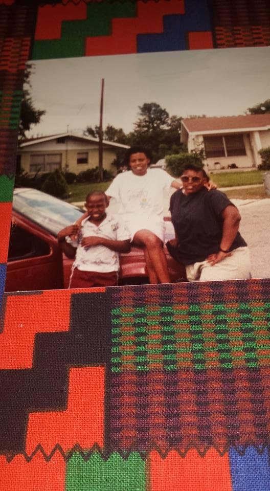 Do yous remember this picture 
Summer of 82 Joe, Anjanette, Dawn