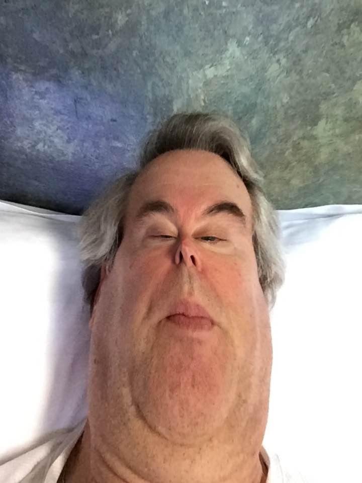 Me after two weeks of eating and drinking in France. I forgot to exercise.