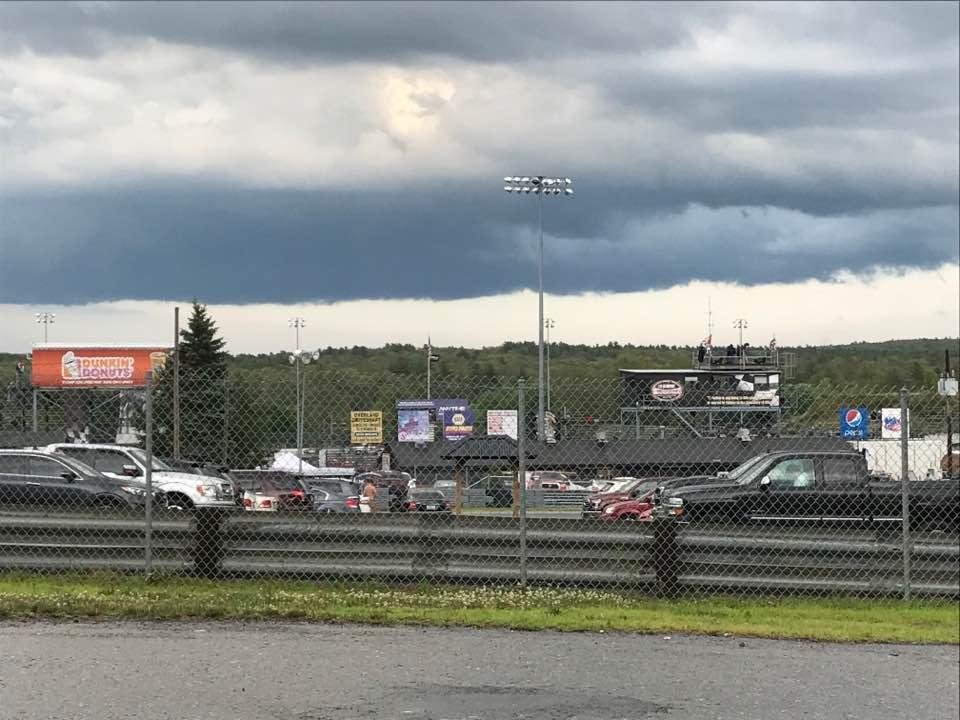 Race day is in a rain delay. 😩