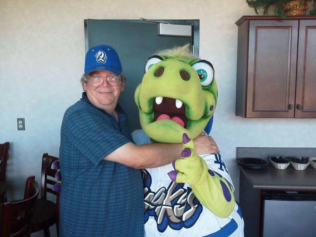 Not sure if dons hugging or choking the poor thing!!!