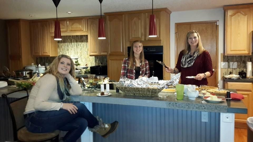 Thanksgiving dinner what a wonderful time