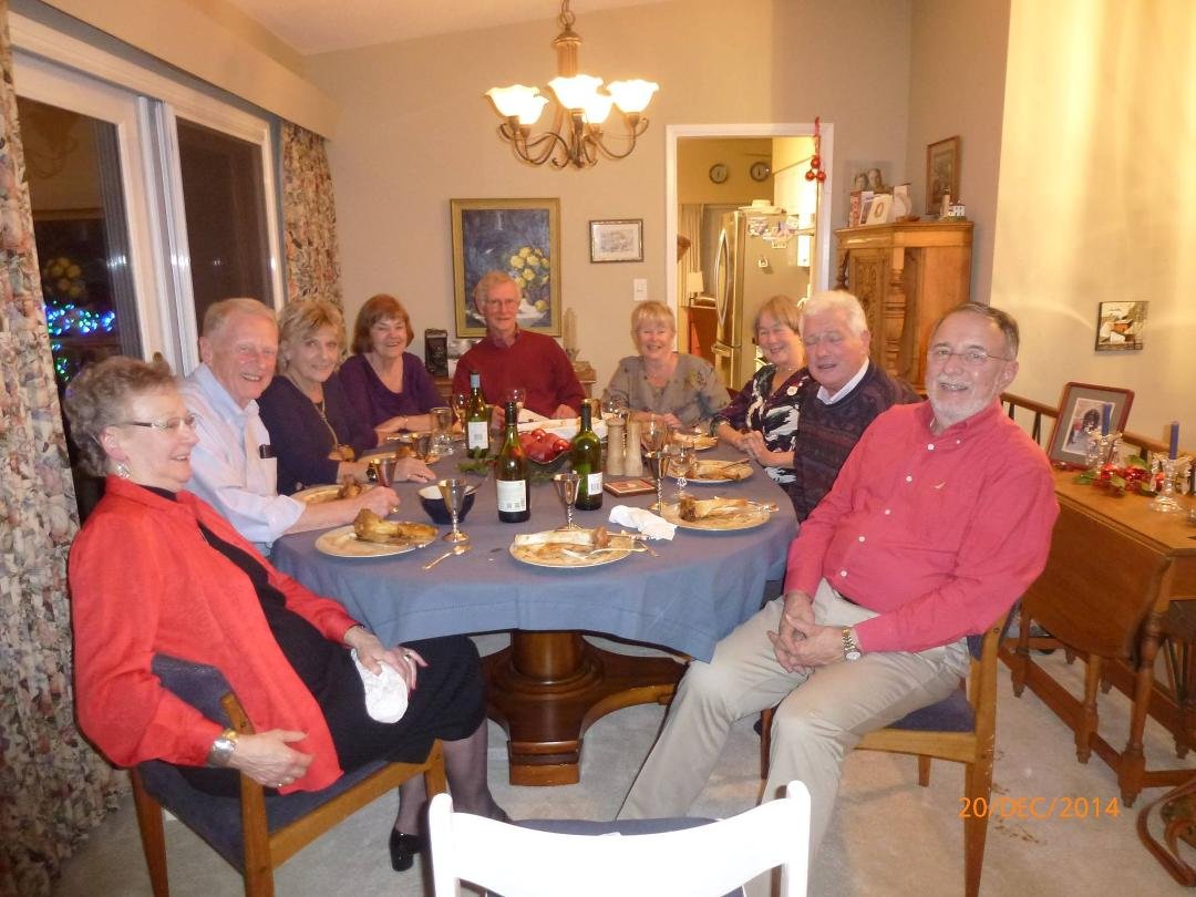 A group of SFU chemistry retirees