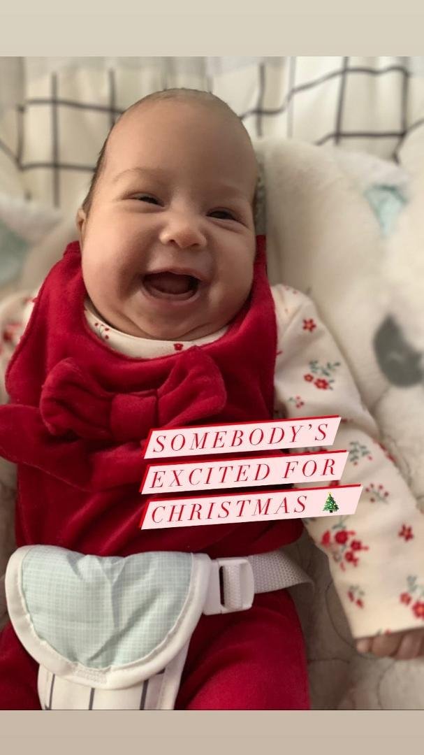 OMG, I can't take it. I am so done. Roll me over and put a fork in me. Too much cuteness. I get to meet this angel for the first time later today and I am over the moon.