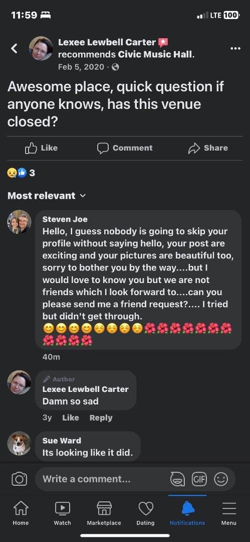 Lexee Carter's album, Mobile uploads