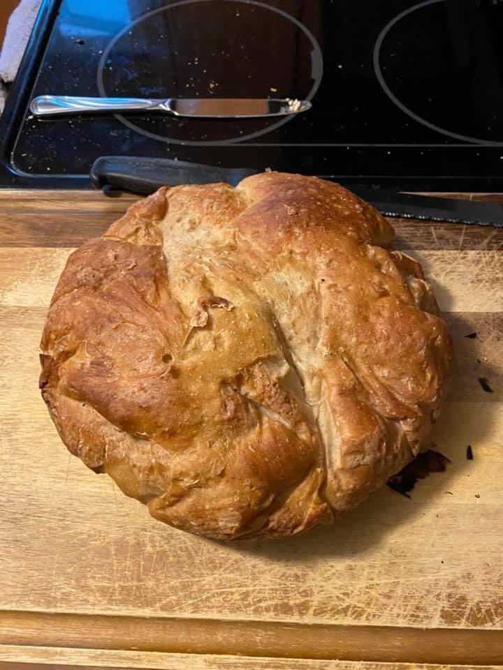 Bread is done.