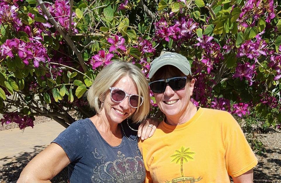 Missing my Bobbi. . .So grateful to spend time together. Love our friendship. Blest!
