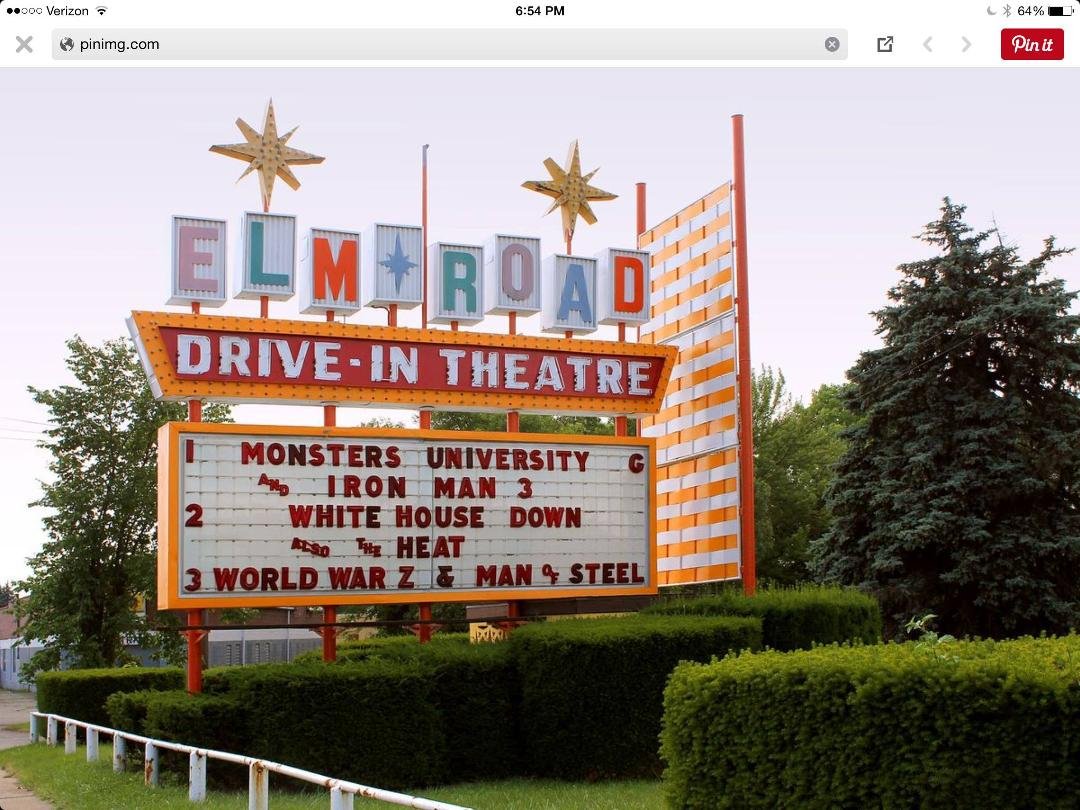 Who remembers the drive in?