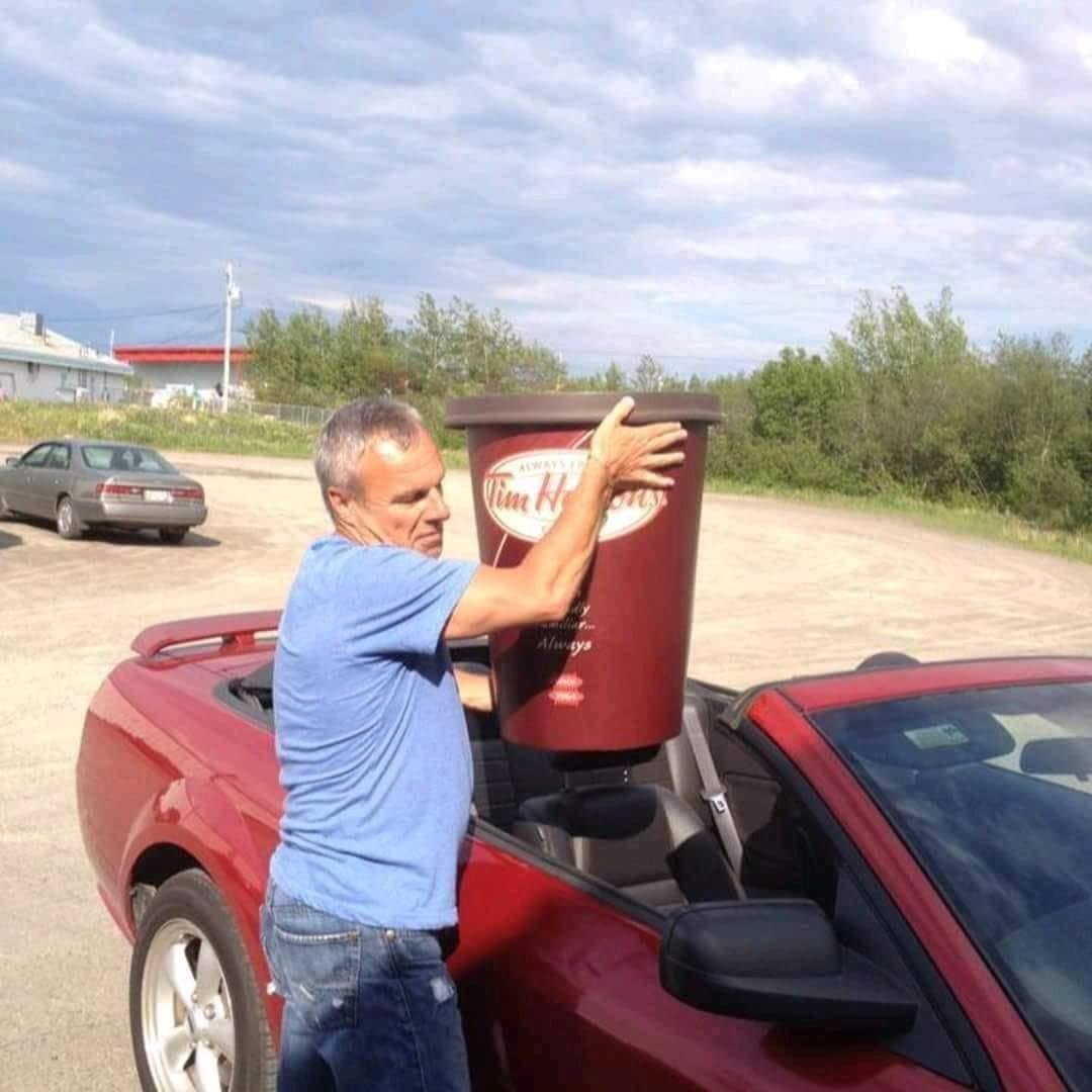 Anyone know what Timmies he got this one from? I need one to start my days.