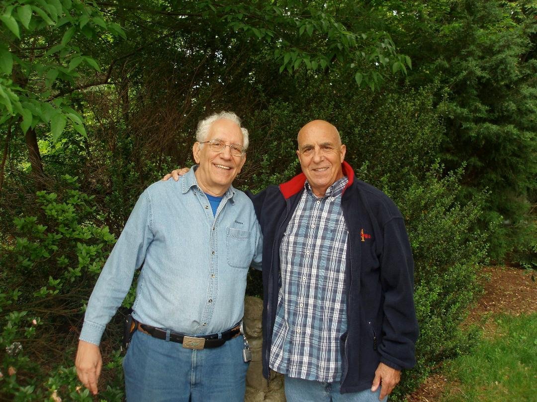 Overnight visit from Santa Fe High School 1959 classmate Cameron. Grateful for the time together. Blessings on SFHS 59.