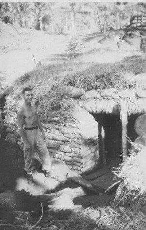 Cpl. Tom Howard, Rendova Island 1943 43rd Infantry 192nd Field Artillery. 2 months before volunteering for Marauders campaign