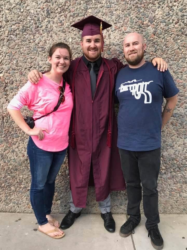 So proud of my kids. I love you. Congratulations Tim