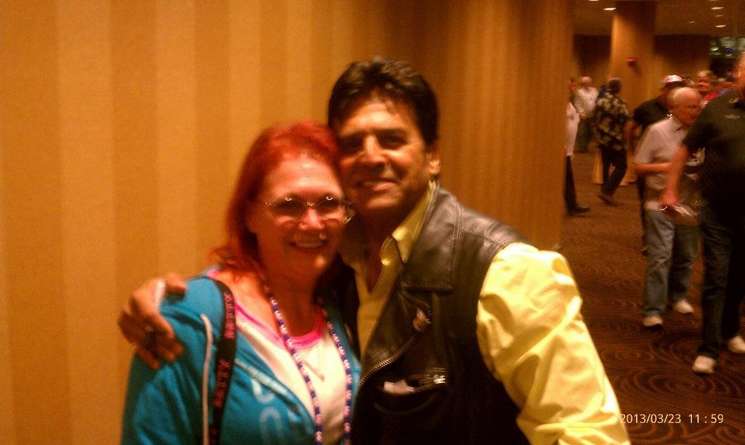 Met Eric Estrada this morning at the moose confrence