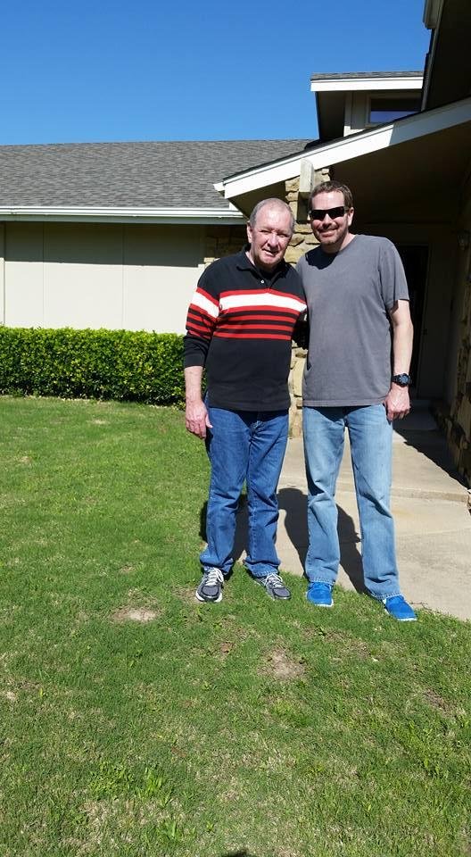 Bob and his youngest son Skip.