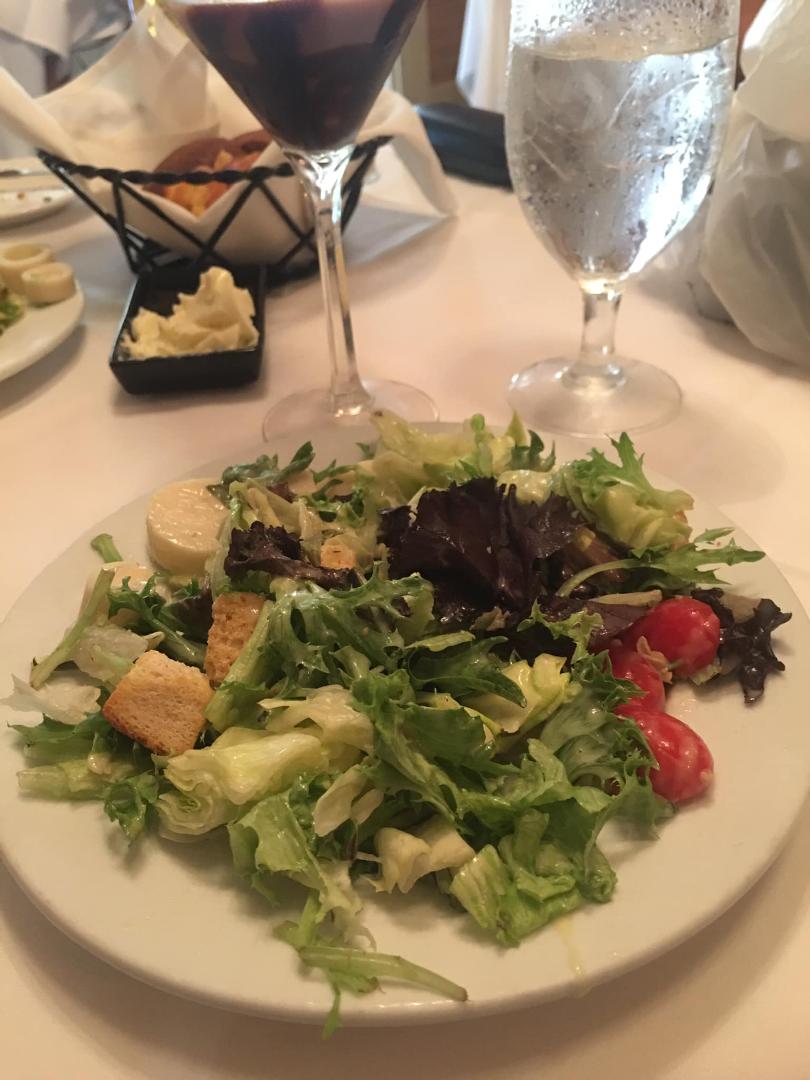 House Salad with Hearts of Palm